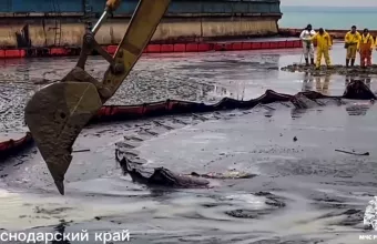 Κριμαία: Τεράστια περιβαλλοντική καταστροφή από πετρελαιοκηλίδα 25 χιλιομέτρων