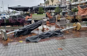 Κακοκαιρία: Ζημιές στη Μεσσηνία 