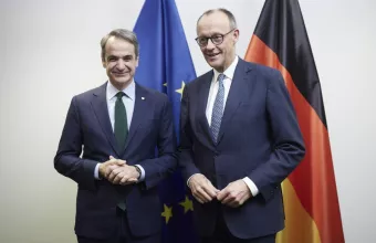 Μητσοτάκης: Συνάντηση με τον υποψήφιο καγκελάριο Φρίντριχ Μερτς 