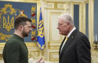 Κέλογκ: «Εκτεταμένες και θετικές συζητήσεις» με τον πρόεδρο Ζελένσκι 
