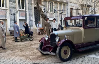 Διονυσίου Αρεοπαγίτου: Εντυπωσιακές εικόνες από τα γυρίσματα της  «Μεγάλης Χίμαιρας»