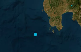 Σεισμός δυτικά της Μεθώνης