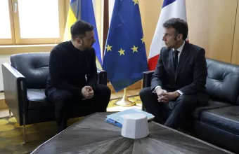 Ζελένσκι και Μακρόν