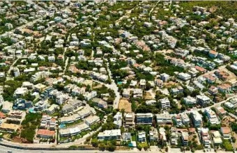 Αεροφωτογραφία αστικής περιοχής