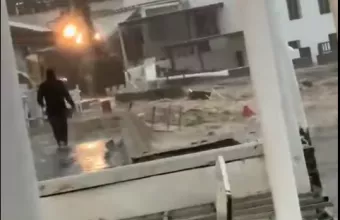 Μύκονος πλημμύρες