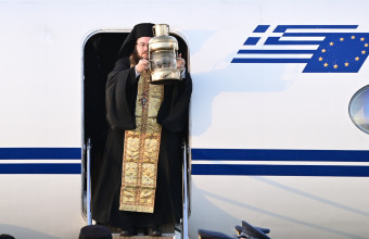 Άφιξη του Αγίου Φωτός στην Αθήνα