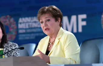 Η επικεφαλής του ΔΝΤ Κρισταλίνα Γκεοργκίεβα