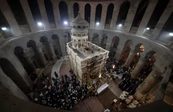 Ιεροσόλυμα: Αρχαίος κήπος βρέθηκε κάτω από τον Πανάγιο Τάφο