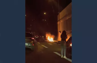 Αττική Οδός: Τροχαίο στο ύψος του κόμβου Ηρακλείου στο ρεύμα προς Αεροδρόμιο