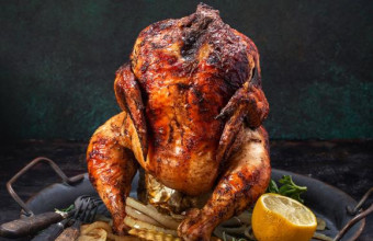 Beer can chicken: