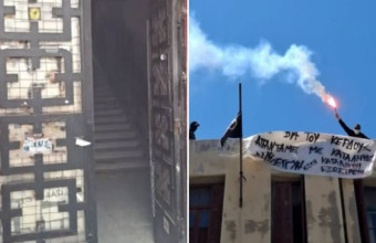 Υπό κατάληψη ξανά ο Ευαγγελισμός στο Ηράκλειο Κρήτης