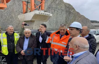 Θεσσαλονίκη: Στο εργοτάξιο του Flyover και στο μετρό η ηγεσία του υπουργείου Υποδομών