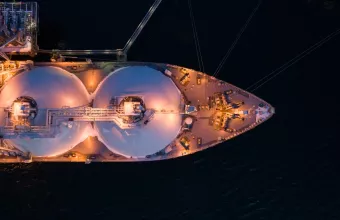Πλοίο LNG από αέρος