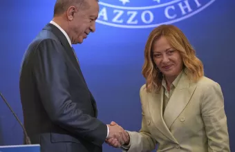 Eπικοινωνία Μελόνι - Ερντογάν για το ουκρανικό