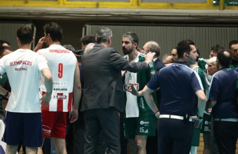 Παναθηναϊκός-Ολυμπιακός: Ένταση ανάμεσα στους δύο πάγκους και ολιγόλεπτη διακοπή