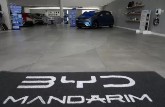 BYD αυτοκίνητο έκθεσης