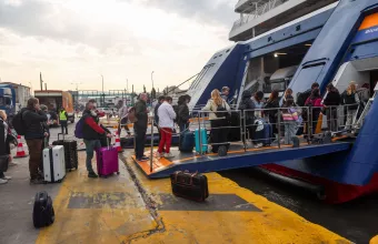 Λιμάνι Πειραιά επιβίβαση