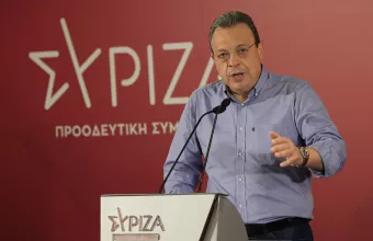 Σωκράτης Φάμελλος στο βήμα