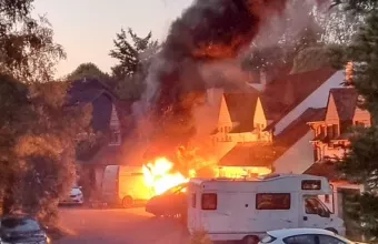 Πυρκαγιά από ηλεκτρικό αυτοκίνητο