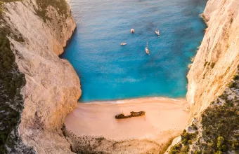 Ναυάγιο Ζακύνθου παραλία