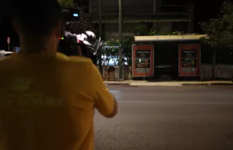 Χαλάνδρι: Αυτοκίνητο έπεσε σε στάση - Αναφορές για τραυματίες 