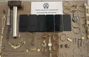 ευρήματα από κλοπές