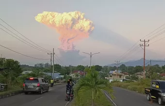 Indonesia Volcano