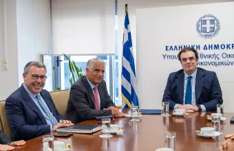 Βασίλης Ψάλτης, Andrea Orcel, Κυριάκος Πιερρακάκης