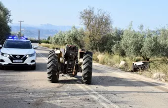 Kρήτη: Νεκρός ηλικιωμένος που καταπλακώθηκε από τρακτέρ