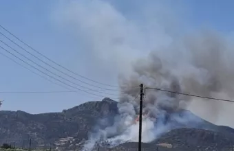 Φωτιά στη Μονεμβασιά