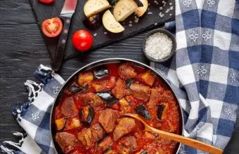 Το μενού της εβδομάδας (17-23/8) - Τι να μαγειρέψω σήμερα Κυριακή; Μελωμένο μοσχαράκι με μελιτζάνες