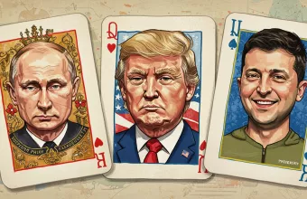 Putin Trump and Zelensky