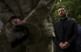 Βολοντίμιρ Ζελένσκι σε εκδήλωση στο Ηνωμένο Βασίλειο Βολοντίμιρ Ζελένσκι σε τελετή