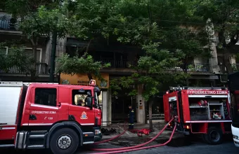 Φωτιά στο σπίτι του Φιλιππίδη