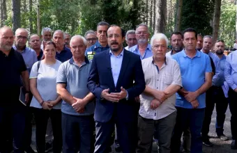 Διάγγελμα Χριστοδουλίδη