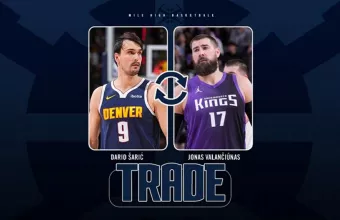 NBA: Στους Νάγκετς ο Βαλαντσιούνας, στους Κινγκς ο Σάριτς