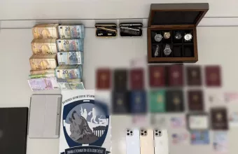 Ευρήματα από συλλήψεις Μολδαβών