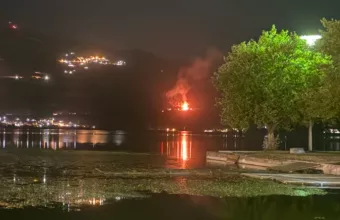 Πυρκαγιά στους Λιγκιάδες Ιωαννίνων