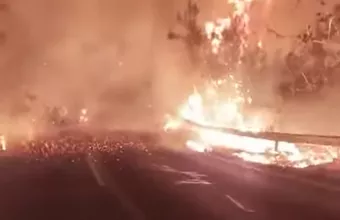Φωτιά στη Θάσο