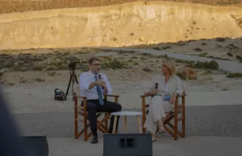 Διάλογοι της Νισύρου 2025 - Ανδρουλάκης - Κοσιώνη