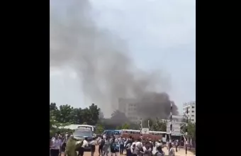 Συντριβή του στρατιωτικού αεροσκάφους σε σχολείο στο Μπανγκλαντές