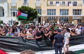 Σύρος διαδήλωση 