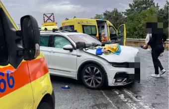 Τροχαίο στον Βαθύλακκο
