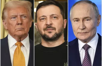 Τραμπ, Πούτιν, Ζελένσκι