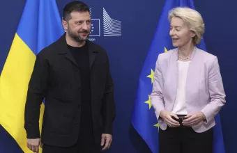 Βολοντιμίρ Ζελένσκι και Ούρσουλα φον ντερ Λάιεν