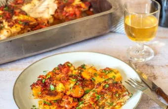 Ψάρι αλά σπετσιώτα βήμα - βήμα