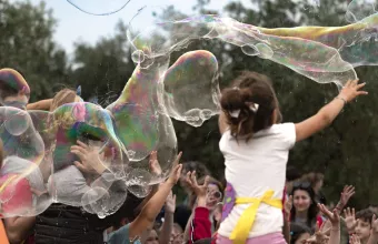 Athens people children