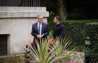 Ζελένσκι: Με τον Στάρμερ συζήτησα τις εγγυήσεις ασφαλείας για την Ουκρανία