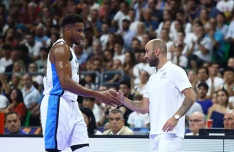 Αντετοκούνμπο και Σπανούλης