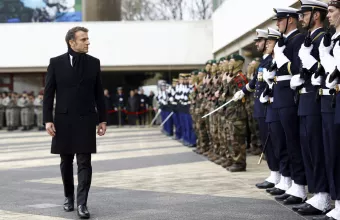 Εμανουέλ Μακρόν σε παρέλαση